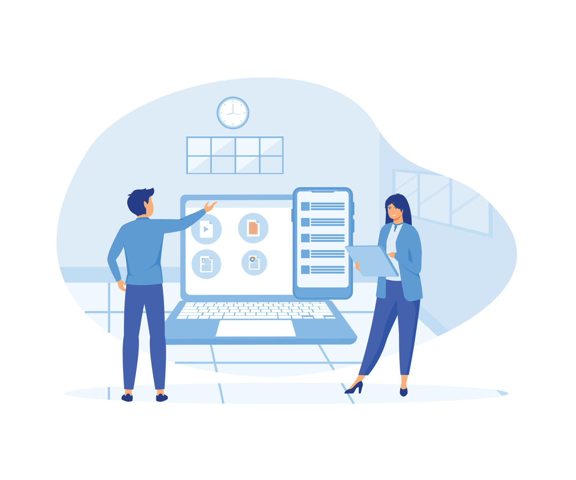 Innovative Mobile App Developers crafting digital solutions.
