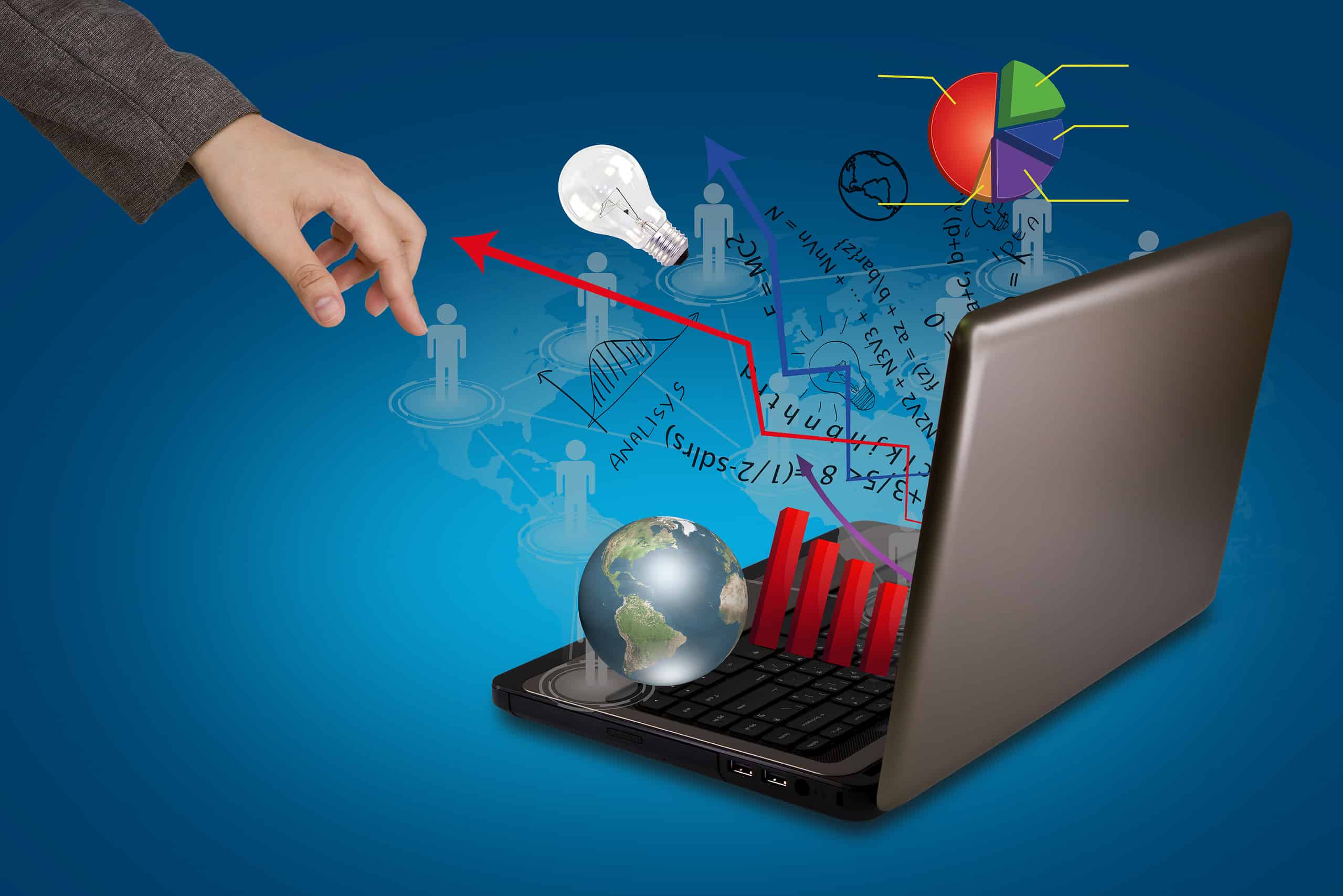 Chart showing SEO growth after implementing LLMs for SEO strategies