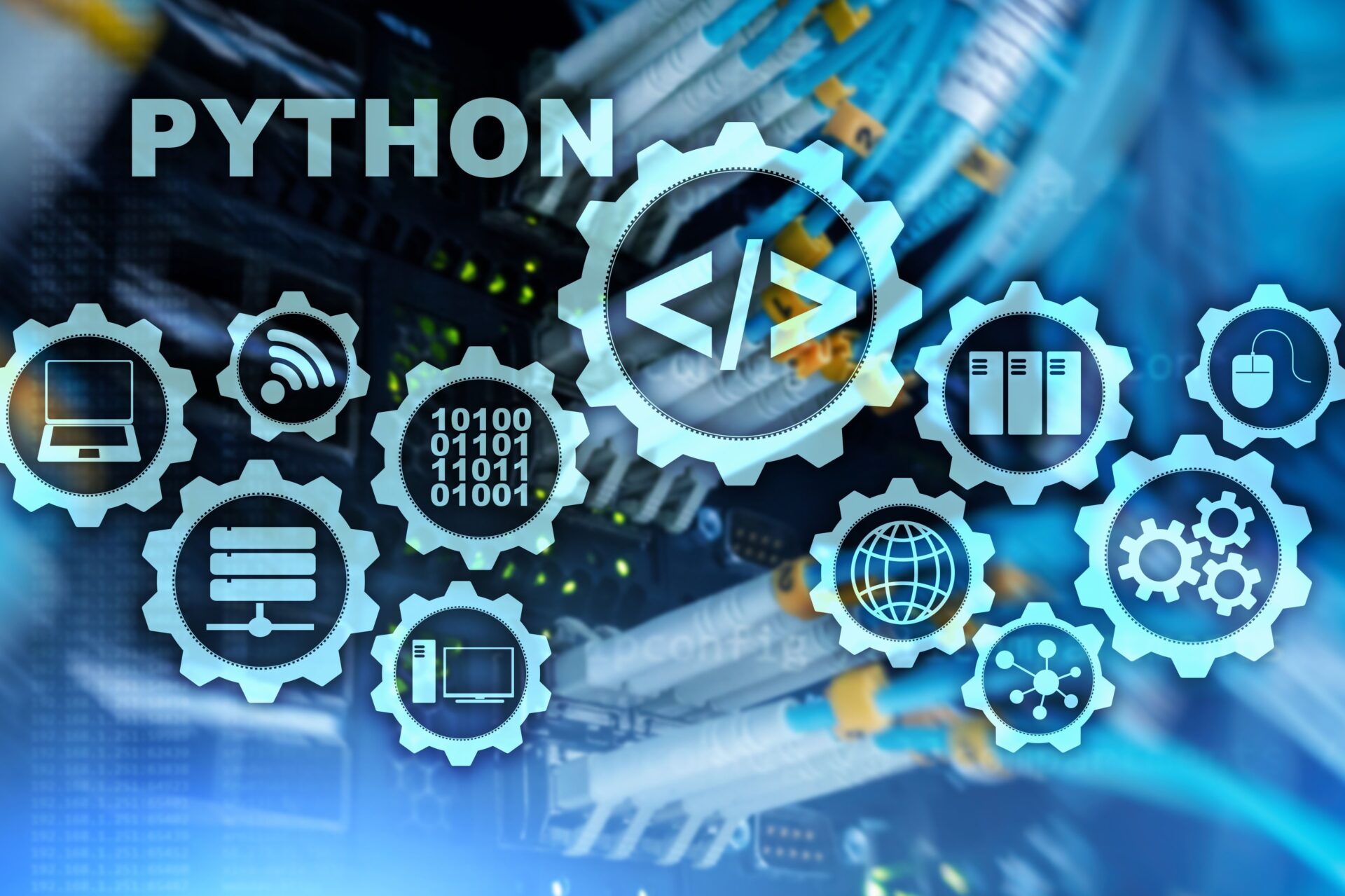 Computer screen displaying Python code, symbolizing its leading role in software development trends.