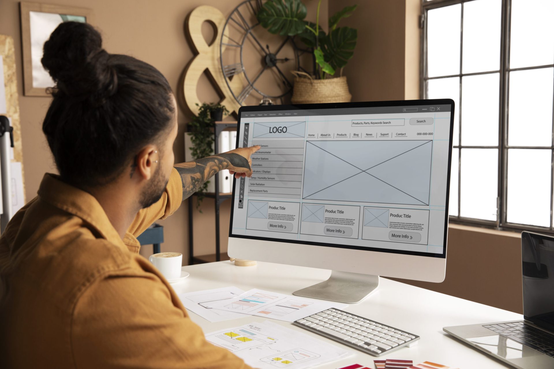 Design system creation for SaaS products ensuring consistency and scalability