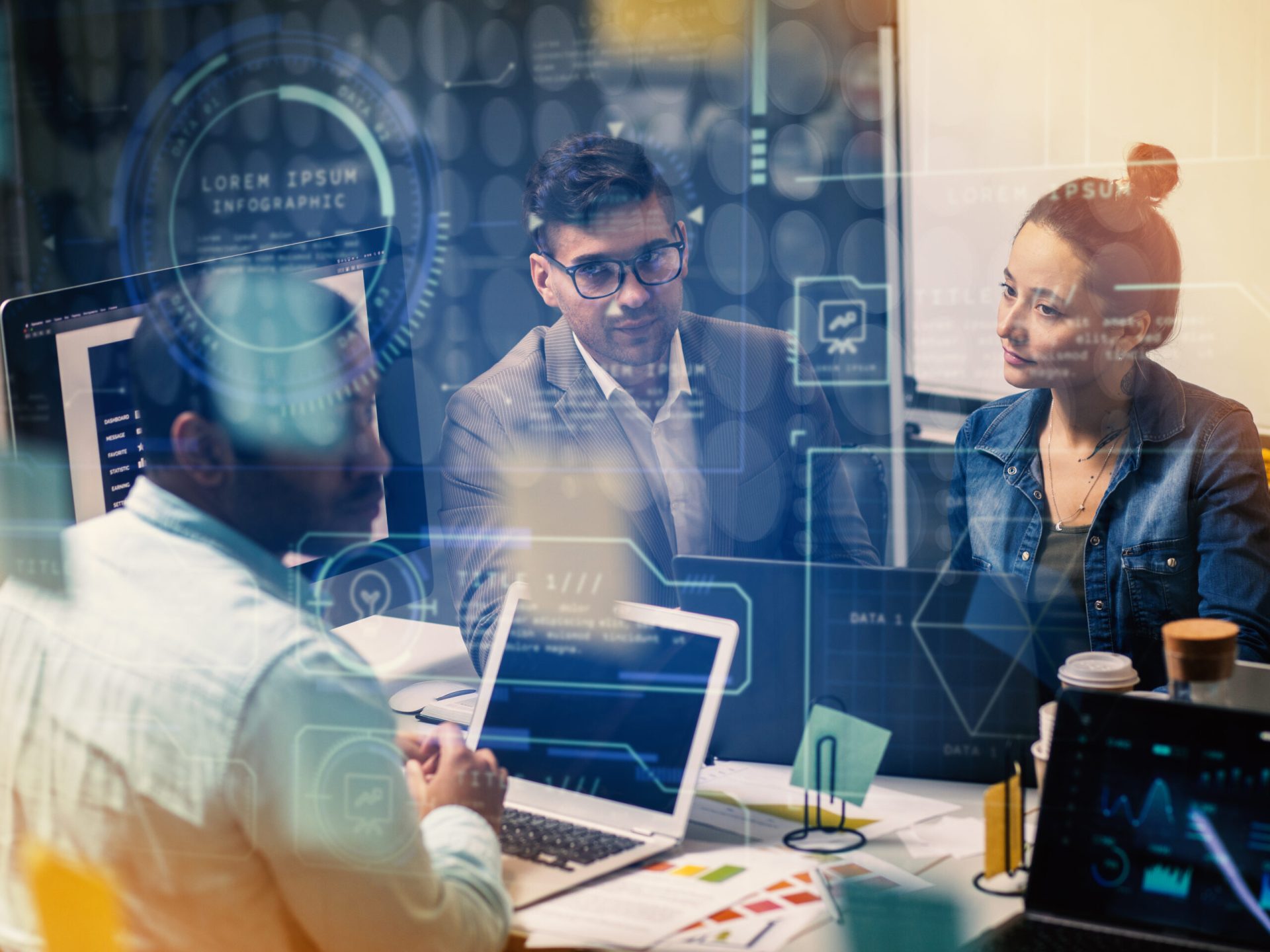 Nonprofit team updating software – highlighting the importance of software updates for security and efficiency.*