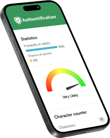 Futuristic authentification™ software interface with holograms and encryption patterns