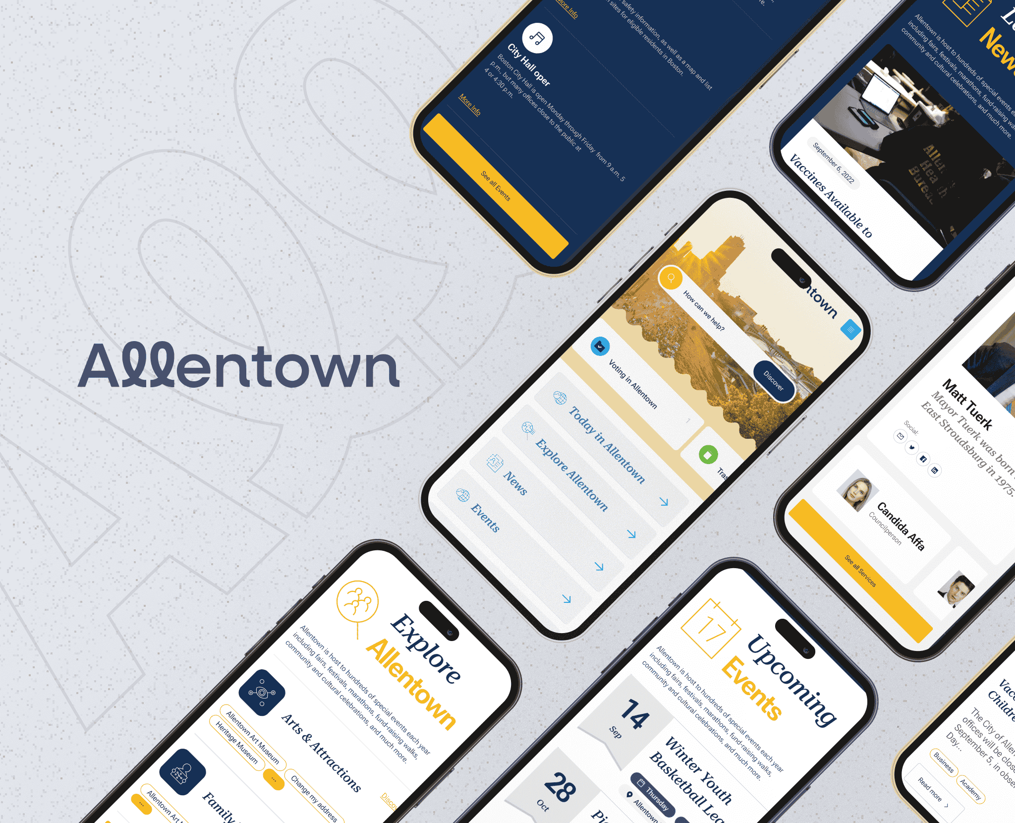 City of Allentown PA software development case study by Maxiom Technology