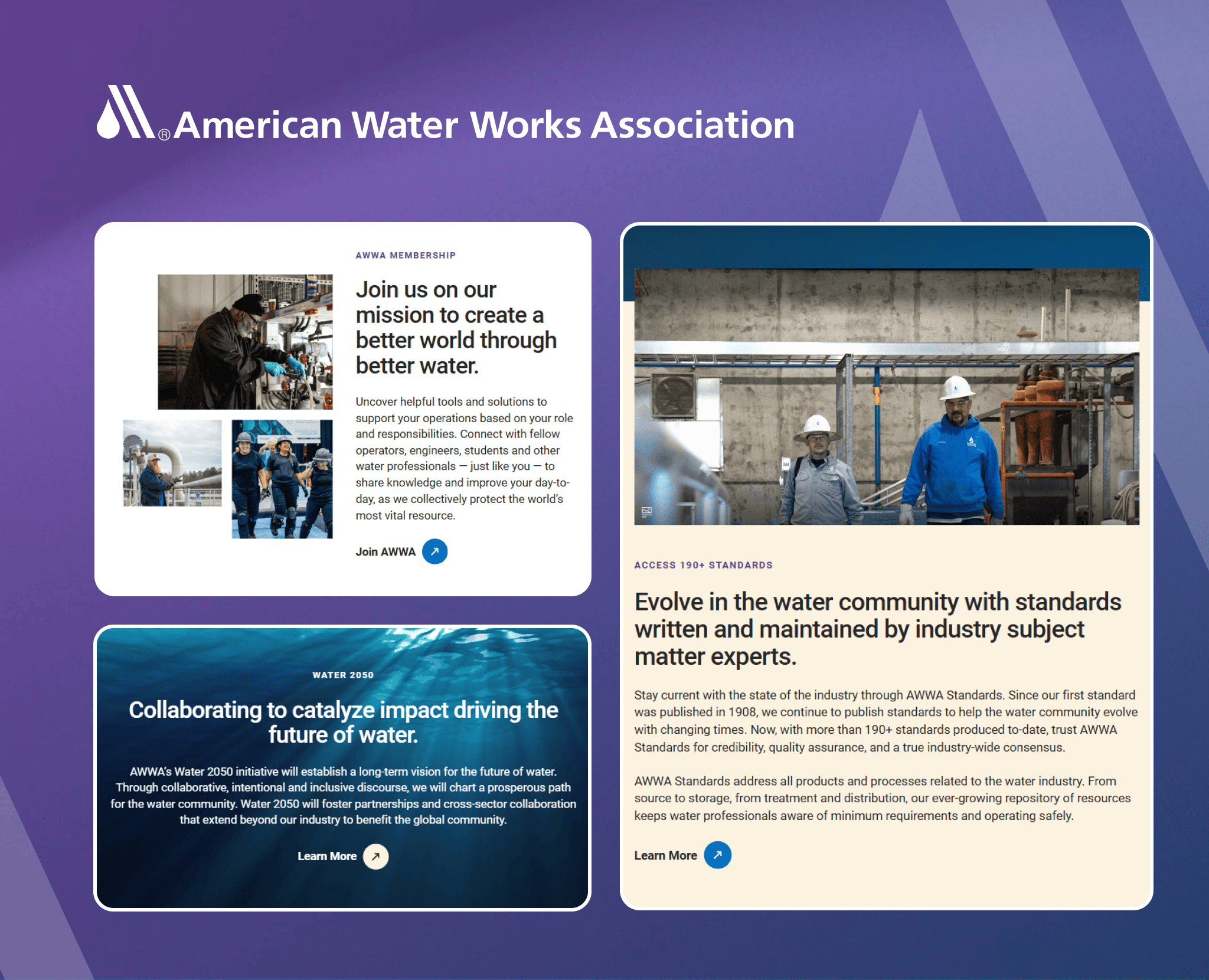 American Water Works Association software development case study by Maxiom Technology