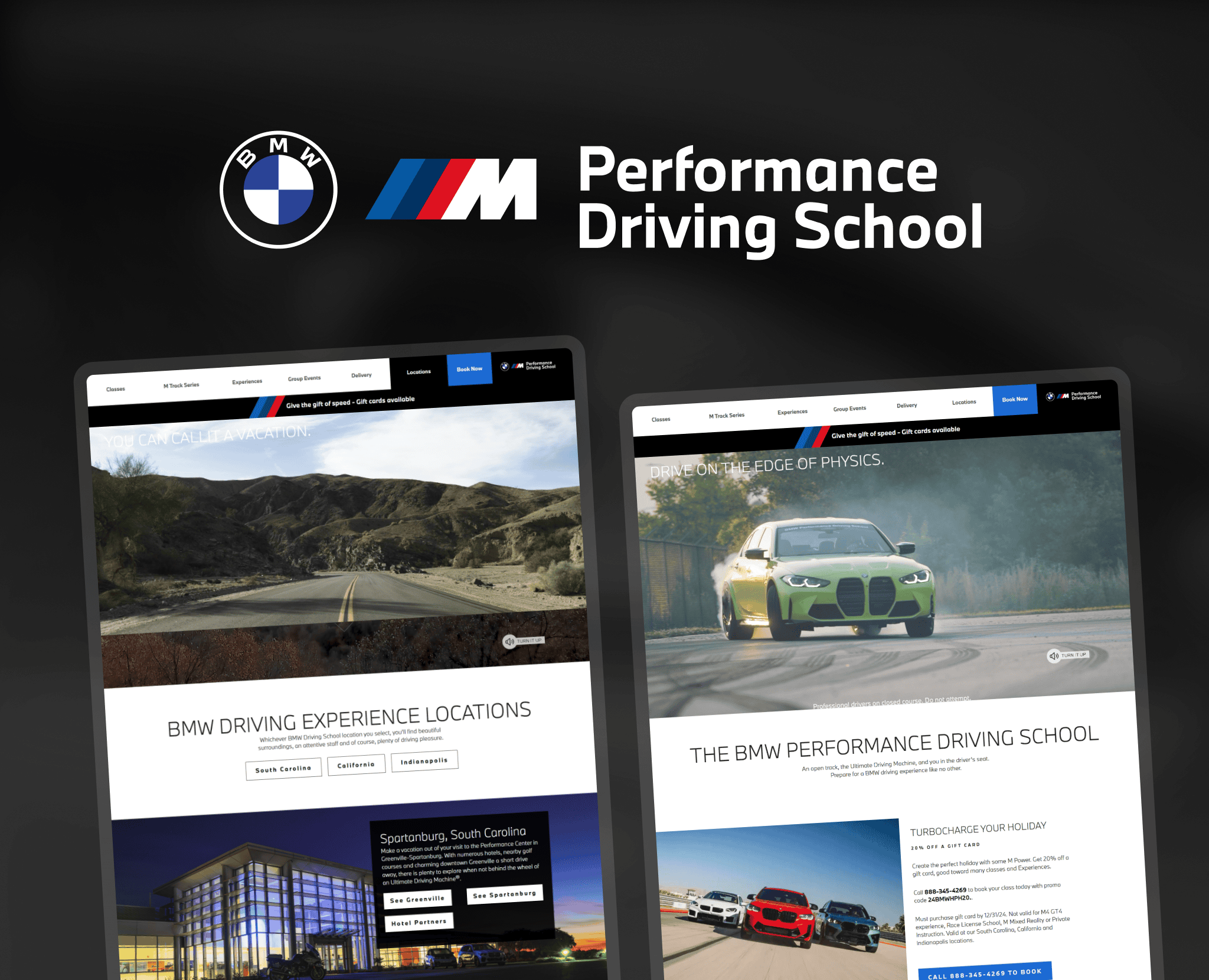BMW Performance Center portfolio case study — Maxiom Technology software development