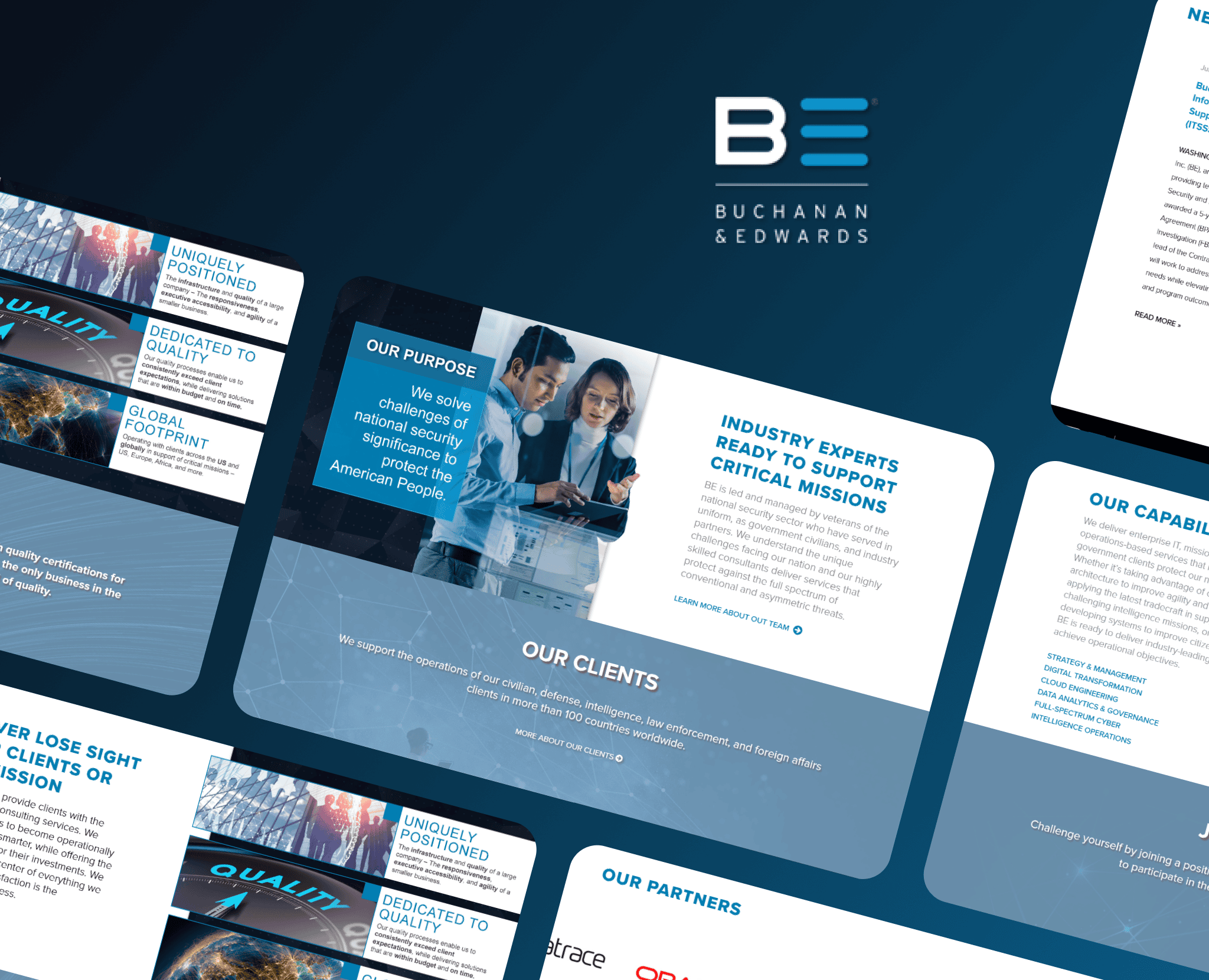 Buchanan-Edwards portfolio case study — Maxiom Technology software development