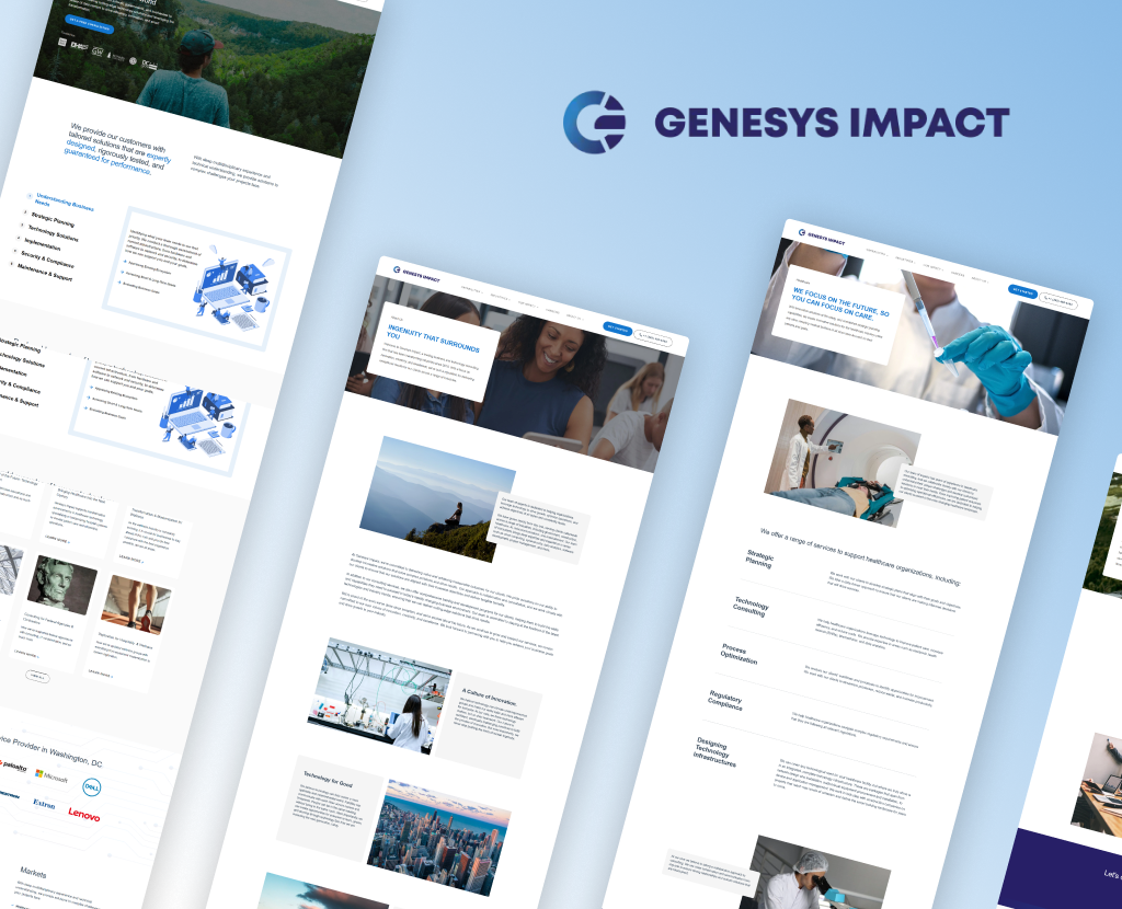Genesys Impact software development case study by Maxiom Technology