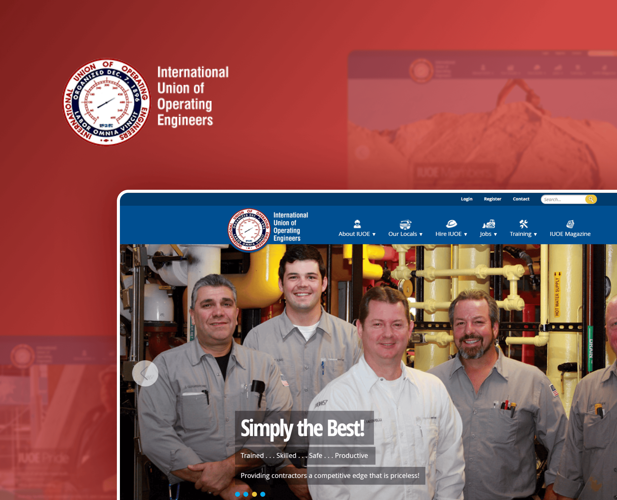 International Union of Operating Engineers software development case study by Maxiom Technology