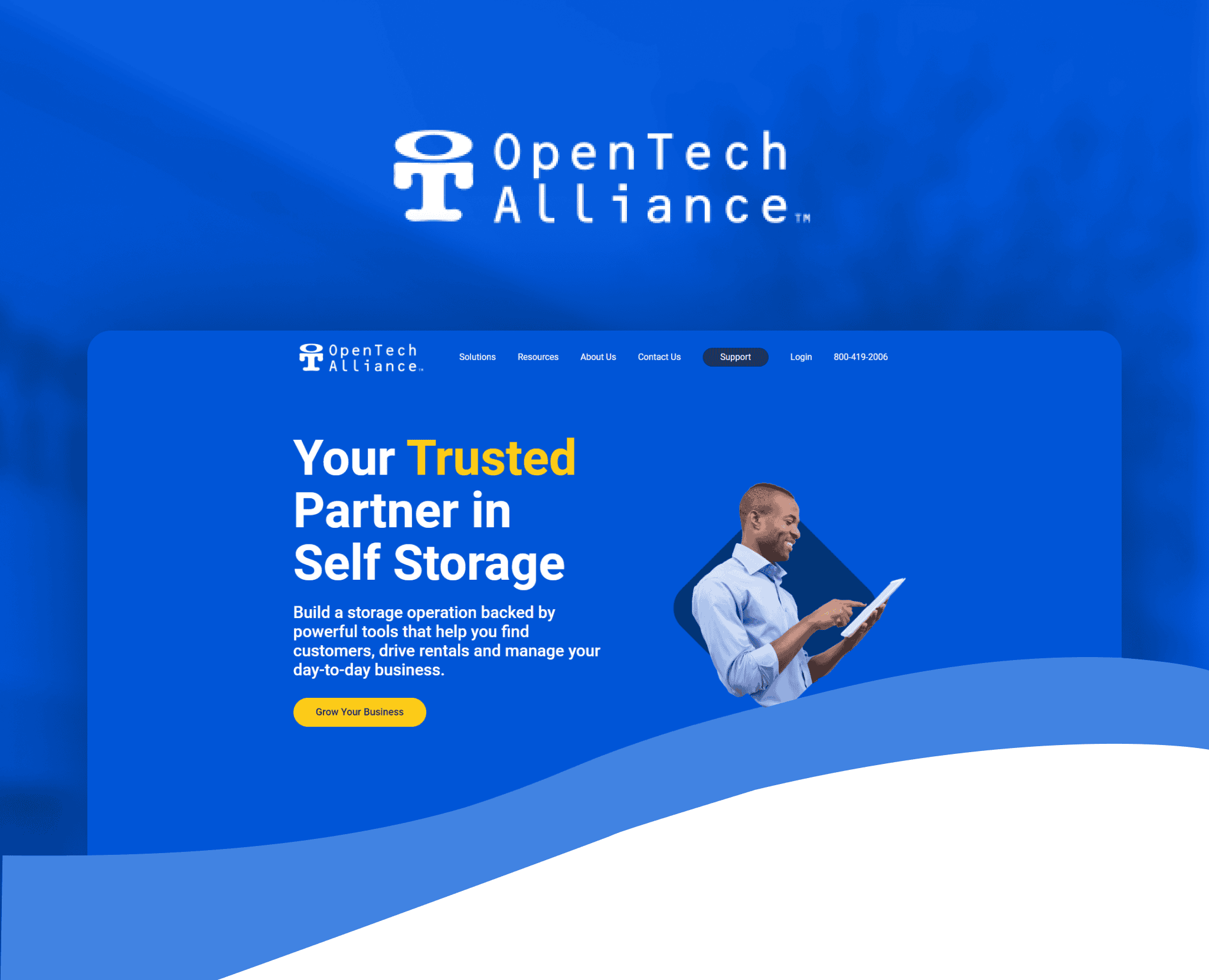 Open Tech Alliance portfolio case study — Maxiom Technology software development