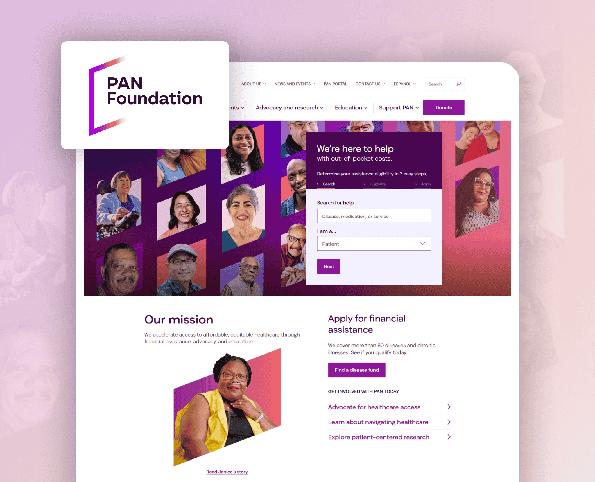 PAN Foundation portfolio case study — Maxiom Technology software development